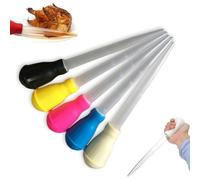 1PACK Turkey Baster Large,Baster Pipette,Baster for Cooking,Meat Baster Syringe,Basting Syringe Pipette,Turkey Baster for Aquarium,Silicone Round Bulb Meat Baster for BBQ Grill Baking Kitchen Cook