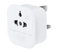 1Pack US to UK Plug Adapter, US to UK Travel Adapter, US/Canada/China/Japan to UK Plug Converter Power Adapter with 13A Fuse (Type A, B, C, I, E, F, L)
