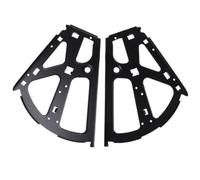 1Pair 1/2/3 Layers Shoe Cabinet Frame Shoe Rack Hinges Black Replacement Fittings Heavy Duty Turning Rack Accessory
