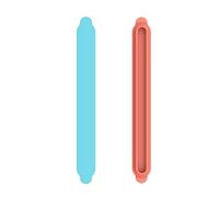 1pair/2pcs Dust Plugs Switch 2 Console Screen Side Contact Protection Cover (Orange Blue)