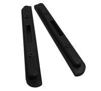 1pair/2pcs For Switch2 Side Contact Protection Cover Scrape Guard Bumper Guards Handle Connection Point Cover Game Accessories (Black)