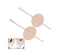 (1pair-4) Underarm Sweat Shield Pad Washable Armpit Absorbing Sweat Guards Strap Antiperspirant Underarm Sweat Pads Anti PerspirationPatch