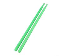 1Pair 5A Glow in The Dark Drumsticks Luminous Drumsticks with Nylon Construction Providing Extended Glow Time for Jazz, Electronic, and Acoustic Drums (Green)