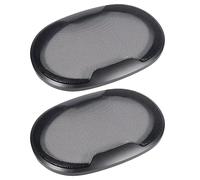 1Pair 6x9inch Speaker Grill Mesh, Auto Woofer Circle Grille Guard Protector Cover Audio Subwoofer Speaker Grille