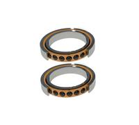 1pair 7000 7000C HQ1 P4 10x26x8 Angular Contact Bearings Spindle Bearings ABEC-7 SI3N4 Ceramic Ball(7000c-hq1-p4-dba)