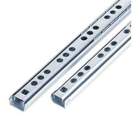 1pair 8"-16" Ball Bearing Drawer Slides Furniture Slide Steel Ball Bearing Slides Keyboard Cabinet Cupboard Drawer Runners(342MM14inch)