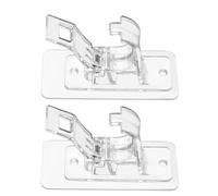 1Pair Adhesive Curtain Rod Bracket NailFree Adjustables Holder Clamps Hook No Drilling for Home Bathroom Use Bedroom Window