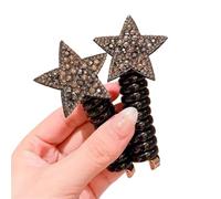 1pair Adult Telephone Cable Ring Cute Hair Large Frosted Tie Head Children's Hephone(239)