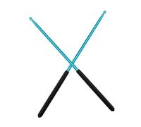 1Pair Alloy Drum Sticks Professional Percussion Instrument Stick for Jazz and Rock Smooth Surface for Enhanced Comfort Durable Performance for Practice and Live Shows
