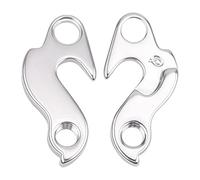 1pair Aluminum Alloys Bike Rear Derailleur Hanger Mountain Bicycles Frame Gear Tail Hook Adaptors Bicycles Accessories Lugs Transmission Tail Hook