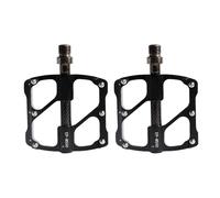 1pair Aluminum Alloys Mountain Bike Pedals Durability Bearing Nonslip Pedals For Enhancing Cycling Stability Outdoor Cycling