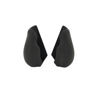 1pair Anti-Skid Controller Grip Protective Case For Asus Rog Ally Modified Grip Gamepad Good grip White/Black Accessories Protector (Black)