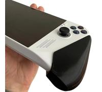 1pair Anti-Skid Controller Grip Protective Case for Asus Rog Ally Modified Grip Sweat-Absorbent Gamepad Good Grip White/Black Accessories Protector (Black)