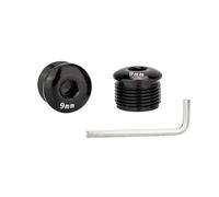 1pair Bike Foot Pedals Protective Dusts Caps Cycling Bearing Covers Offering Dusts Resistances Durability Caps