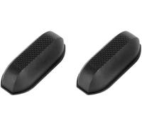 1Pair Black Replacement Plastic Stud Pads Baggage Replacement Stud Foot Black Feet Pads for Luggage Bags Suitcase Stand Feet for All Suitcase, Straps, Luggage Travel Accessories