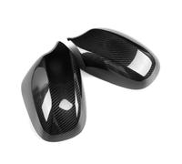 1Pair Car Door Rearview Side Mirror Cap Covers Real Carbon Fiber For BMW E90 E91 325i 330i 328i 2009 2010 2011 2012 Automotive Exterior Accessories