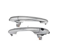 1Pair Car Front Exterior Outside Chrome Door Handle Pull 735592012 for Fiat 500 2007-2019 735451694 735485872 RHD Side Door Handle