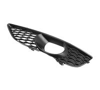 1Pair Car Left Right Front Fog Light Lamp Grille Grill Cover，for Audi，for Q7 Sports 4L S-Line Bumper 2010-2015 4L0807675C 4L0807676C Front Grills(Left)