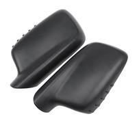 1Pair Car Rearview Mirror Covers Trim Caps for E65 E66 E67 E46 Coupe 51167074236 51167074235 Black
