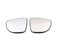 1Pair Car Rearview Mirror Heated Lens for Micra Leaf 2018-2020 Outside Reflector Side