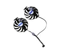 1Pair CF1010U12D 95mm 12V 0.45A 7Pin VGA Cooling Fan For RX6600XT Graphics Card Fan