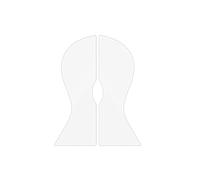 1Pair Clear Guitar Guard 23/26 Inches Acoustic Guitar Pickguard Sticker Anti-scratch Guitar Guard Plate Parts Acoustic Guitar Pickguards (Color : 26-inch)