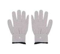 1pair Conductive Silver Fiber Electrode Gloves Pads Electrotherapy Massage herapy For Phycical 4 Size Gloves S6W6