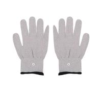 1pair Conductive Silver Fiber Electrode Gloves Pads Electrotherapy Massage X1W4 For Phycical Gloves 4 Size herapy