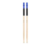 1Pair Double Head Drum Brush Enduring Wire Percussions Stick Wire Instrument Accessories Wood Handle Drum