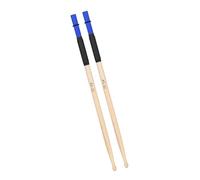 1Pair Double Head Drum Brush Wood Handle Drum Stick Brush Enduring Wire Percussions Drum Stick Drumming Accessory Wood Handle Drum Stick Brush