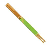 1pair Drumsticks Light With Teardrop-shaped Tips Musical Instrument Percussion Accessories For Adults(5A)
