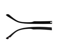 1Pair Eyeglasses Temple Arm Double Tooth Flat Teeth Replacement Anti-Slip Leg Glasses Repair Accessories for Glasses(9mm)