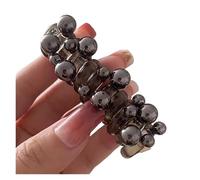 1pair Female High Ponytail Bubble Braid Hair Rope High-end Sense Tie Headrope Bow Telephone Cable Loop Headwear for workouts to casual outings(6)