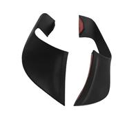 1pair Fixed Wind Wing Motorcycle Wing Aerodynamic Fairing Spoiler Accessories For Y&amaha YZFR7 R7 2021 2022 2023 spoiler kit(Matte black)
