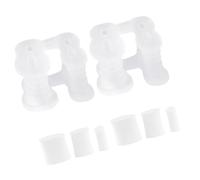 1Pair Flexible Bunions Corrector Toe Separators With Breathable Sponge Layer For All Day Comfort And Bunions Corrector