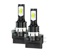 1Pair Fog Lamp Bulb - LED Chips Fog Lamps Replacement | Car Led Headlight B Csp Chip High Brightness, B LED Headlight Bulb, Fast Cooling, Super Bright Waterproof, Plug & Play for Vehicles,