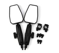 1Pair Foldable Motorcycle Rear View Mirror Universal Adjustable OffRoad Handlebar Side Mirrors For KLR650 KLR 250 650