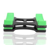 1pair Green Dumbbell Bracket Mat, Universal Dumbbell Rack Stand Small Floor Protection Holder for Home Gym Equipment