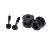 1Pair Guitar Strap Lock Button Buckle Base