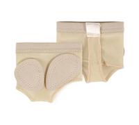 1Pair Gymnastics Shoe Practice Shoes Belly Ballet, Color S Nude