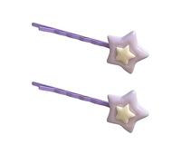 1pair Hair Clip For Hot Girls Ponytail Hair Styling Star Shape Ponytail Bangs Hair Barrettes For Teens Hot Girls