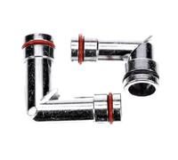 1Pair HVAC Heater Hose Fittings Engine Adapters for 3.8L Car Enhances Stability and Durability 47065HP 12565082 24503423 Cost Effective Car Parts