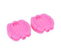 1Pair Kids Bicycles Replacement Pedal Nonslip Children Bike Flat Pedal Strollers Front Wheel Foot Bike Accessories Toddler Trike Wheel Feet