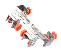 1Pair Large Drawer Front Panel Installation Clamp None Handle Cabinet Door Mounting Jigs Woodworking Fixing Clamp Drawer Installation Clip