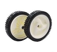 1Pair Lawn Mower Wheels, 8 Inch Tyre Wheels Compatible With Most Walk Behind Lawnmower For Easy Installation