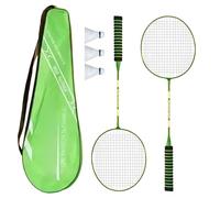 1Pair Light Weight Badminton Racket Set Shuttlecocks Racquet Indoor Outdoor Sports Accessories For Kids Adults Beginners Professional Badminton Rackets Indoor Outdoor Sports Accessories