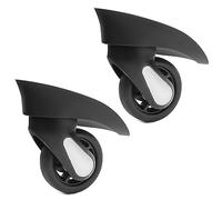 1Pair Luggage Suitcase Replacement Wheel Roller Hardware Repairing 360 Degree Spinner Caster Heavy Duty Wheel