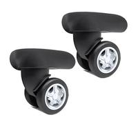 1Pair Luggage Suitcase Replacement Wheel Roller Hardware Repairing 360 Degree Spinner Caster Heavy Duty Wheel