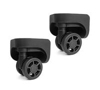 1Pair Luggage Suitcase Replacement Wheel Roller Hardware Repairing 360 Degree Spinner Caster Heavy Duty Wheel