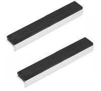 1Pair Magnetic Vice Grips Jaw, 200mm Vise Jaws Universal Aluminum Alloy Rubber Soft Vice Jaws Professional Tools Rubber Protector for Woodworking Jewelry Crafting